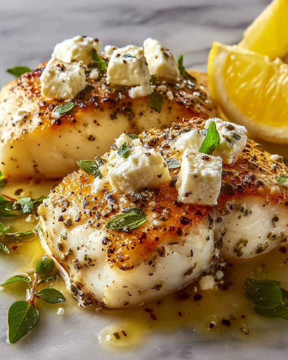 Greek Chicken with Lemon and Feta Recipe - Recipe Image