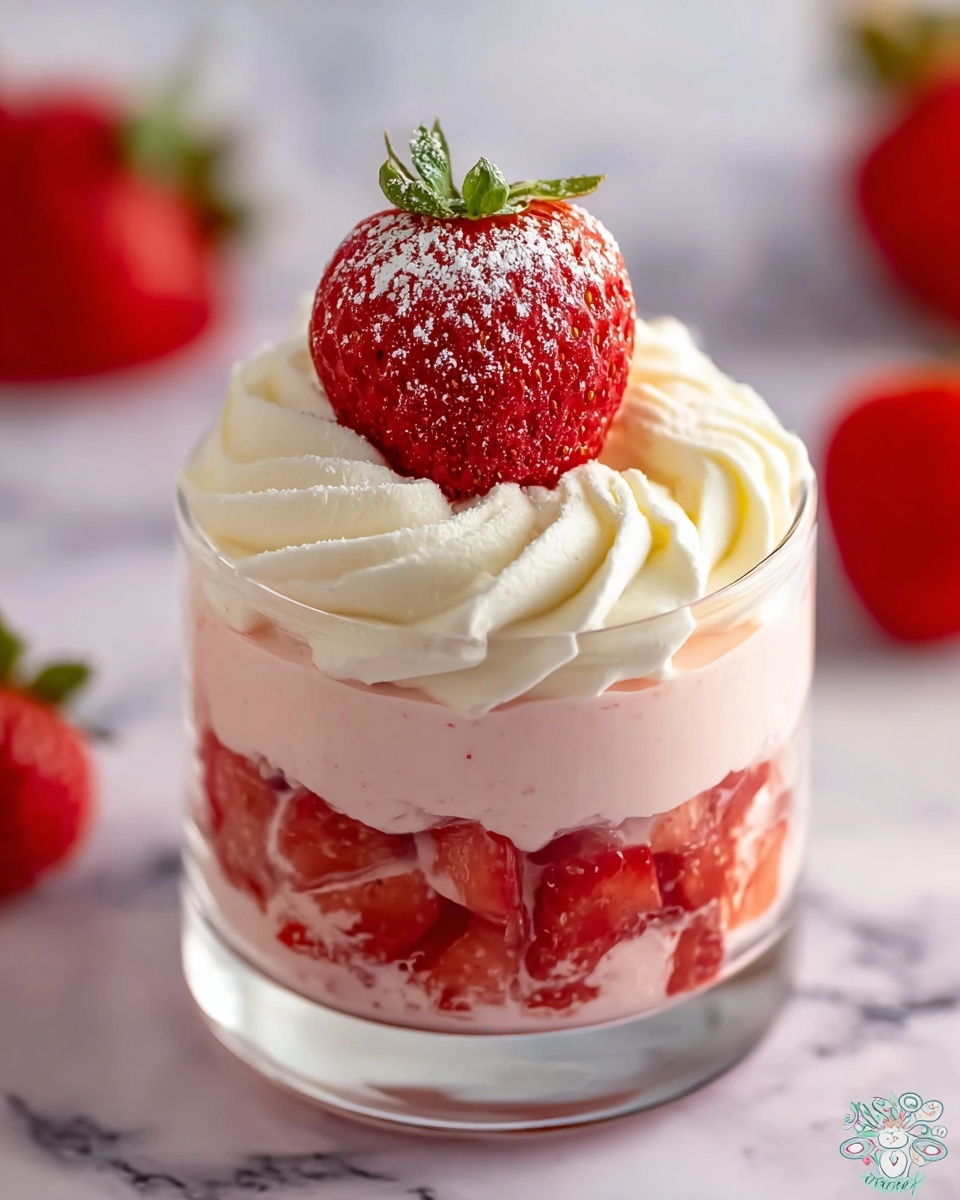 Easy Strawberry Mousse Recipe - Recipe Image