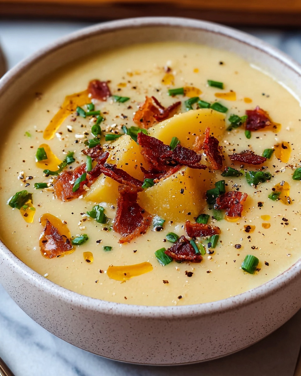 Creamy Potato Soup Recipe - Recipe Image