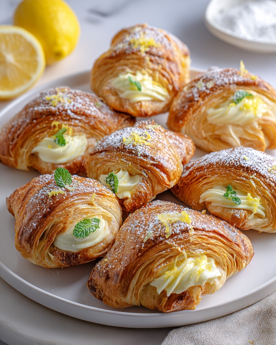 Lemon Cream Cheese Crescent Rolls Recipe - Recipe Image
