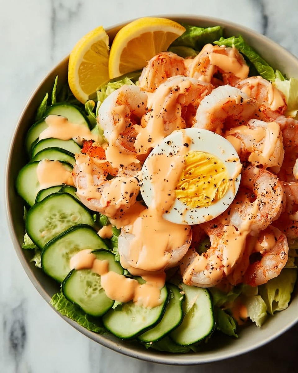 Classic Shrimp Louie Salad Recipe - Recipe Image
