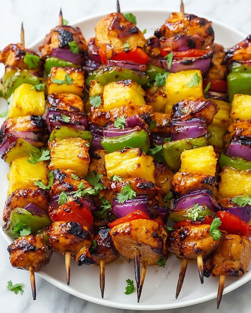 Hawaiian Chicken Kebabs Recipe - Recipe Image