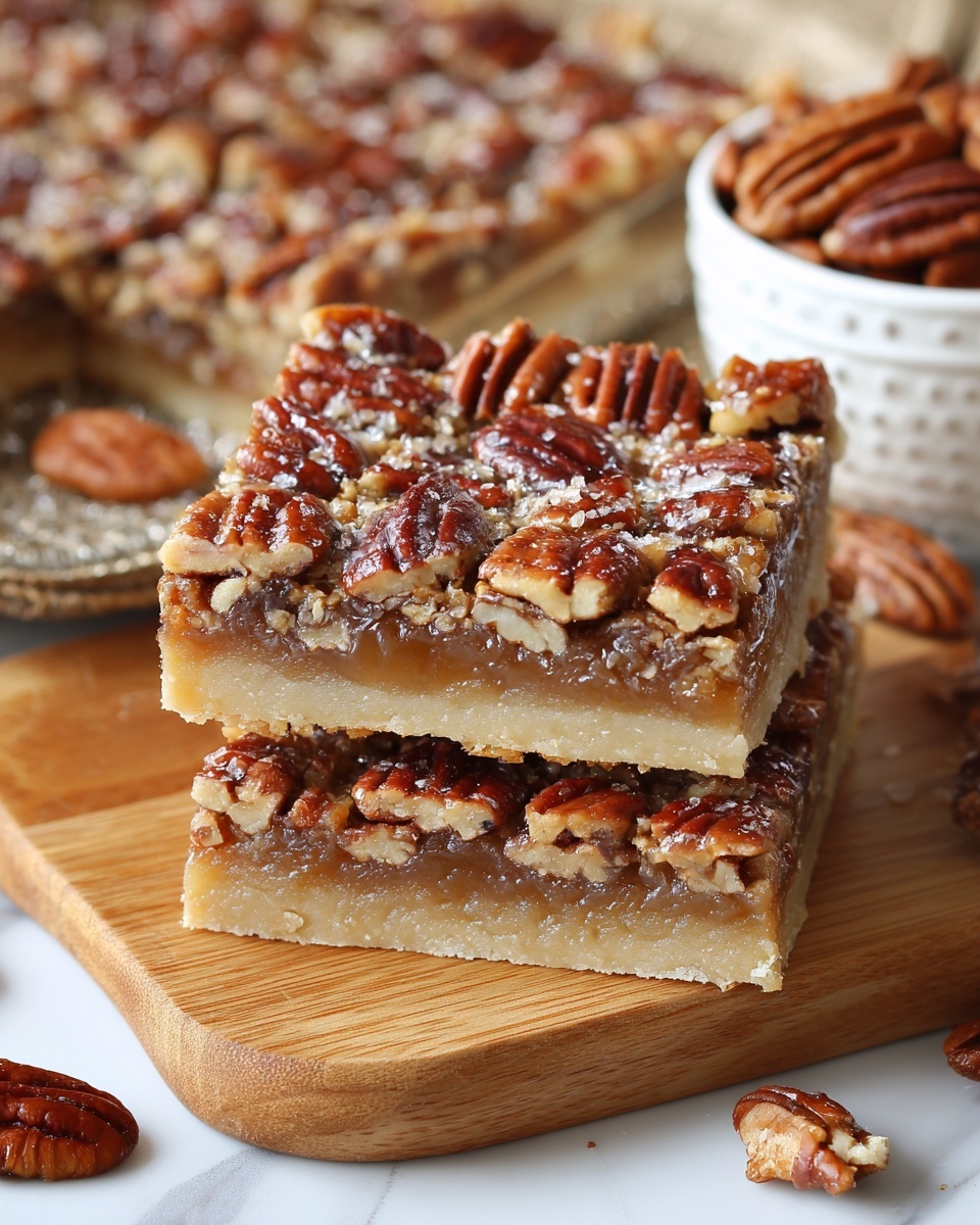 Best Ever Pecan Pie Bars Recipe - Recipe Image