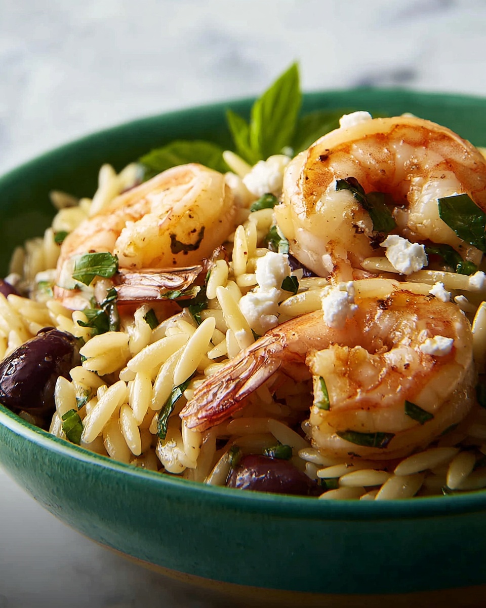 Lemon Shrimp Orzo Recipe - Recipe Image