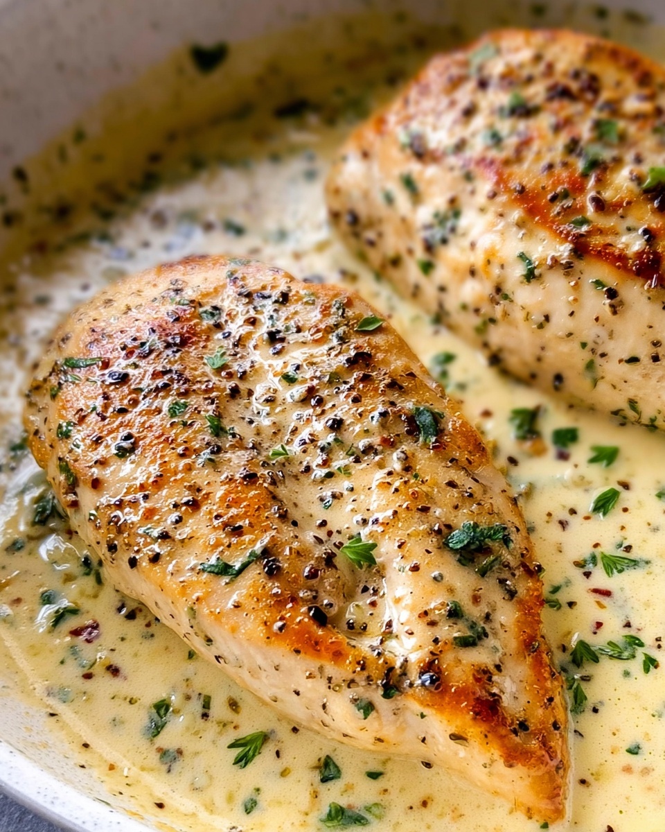 Creamy Parmesan Chicken Recipe - Recipe Image