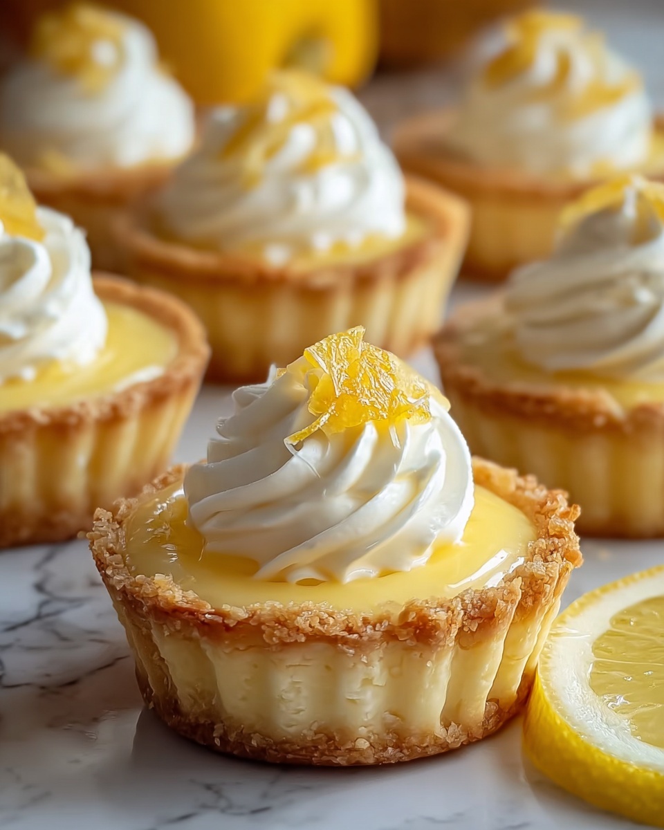 No-Bake Lemon Cream Cheese Pie Cups Recipe - Recipe Image