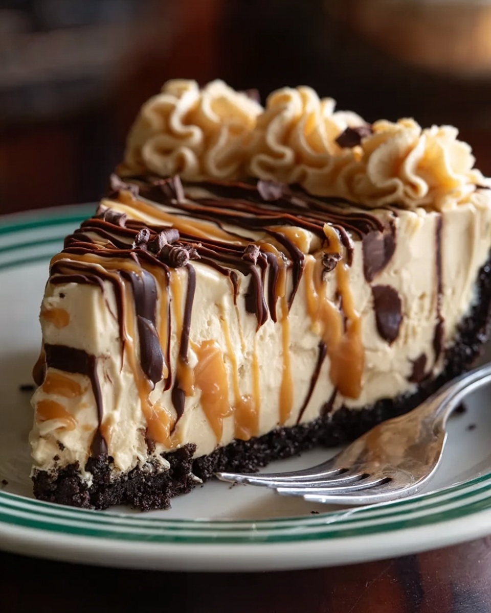Chocolate Bottomed Peanut Butter Pie Recipe - Recipe Image