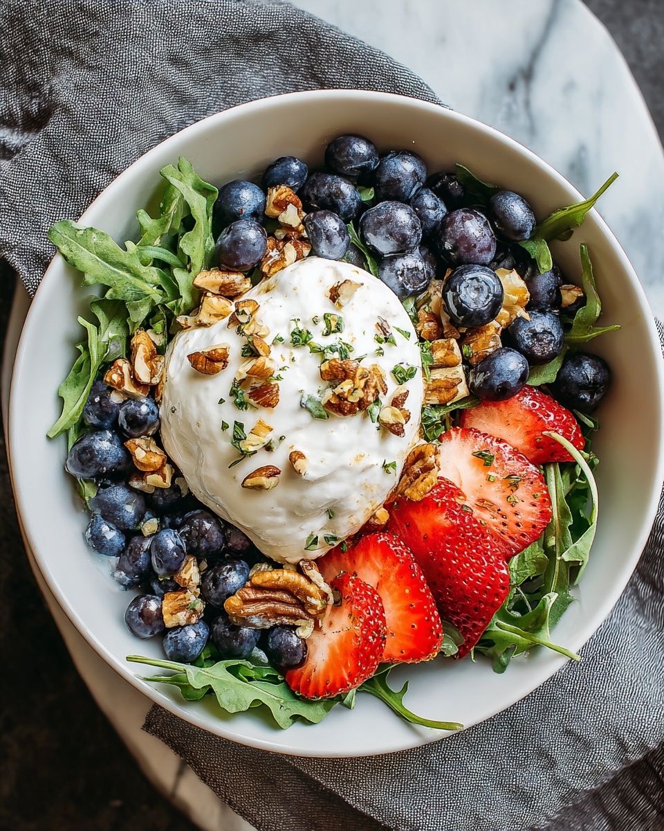 Blueberry Breakfast Salad Recipe - Recipe Image