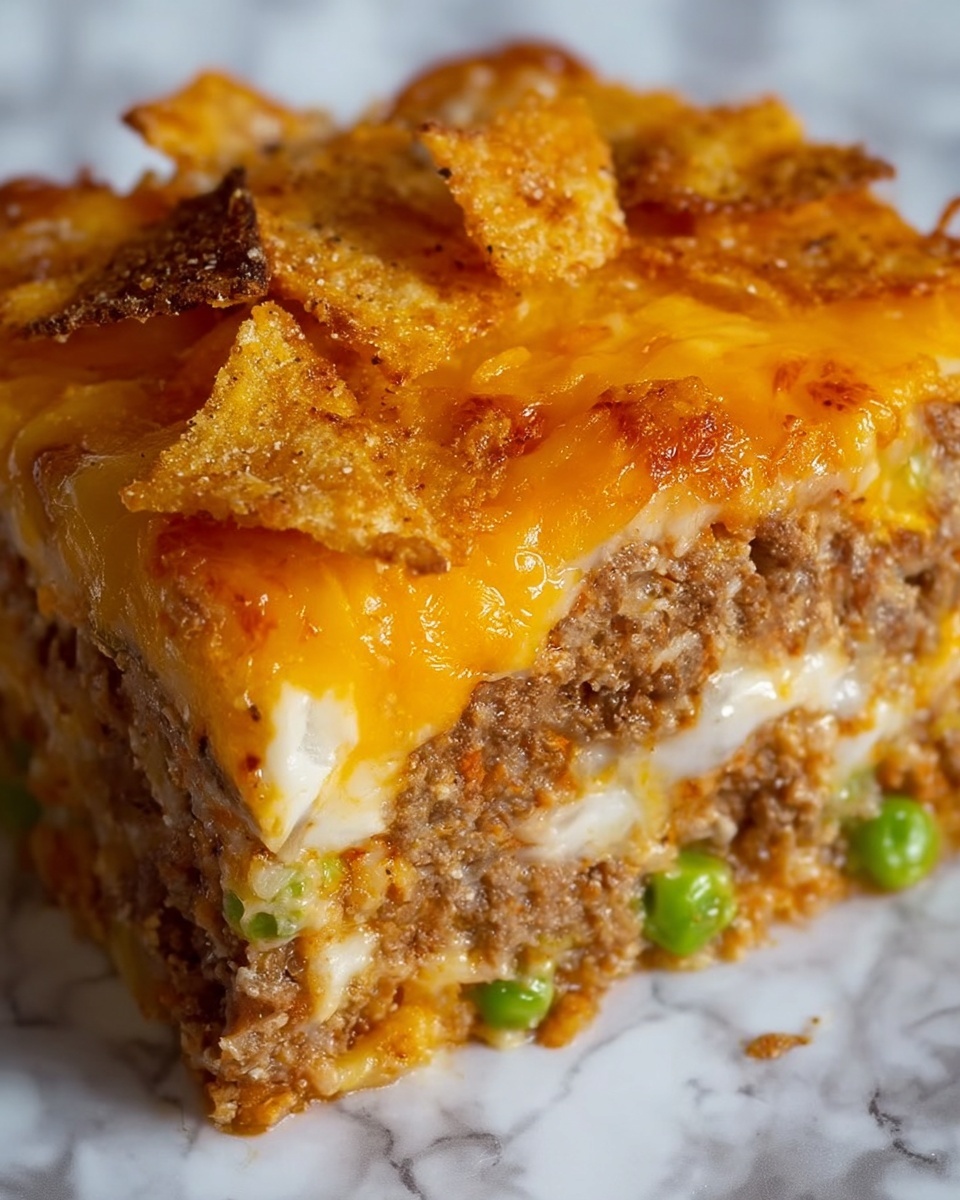 Dorito Meatloaf Casserole: A Bold Twist on Comfort Food Recipe - Recipe Image