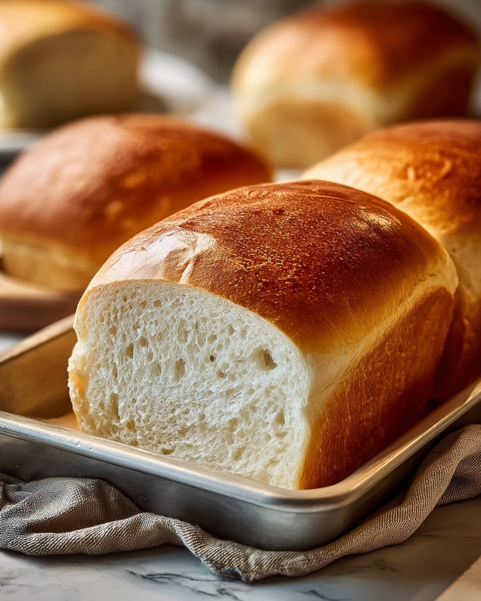 Easy Homemade White Bread Recipe - Recipe Image