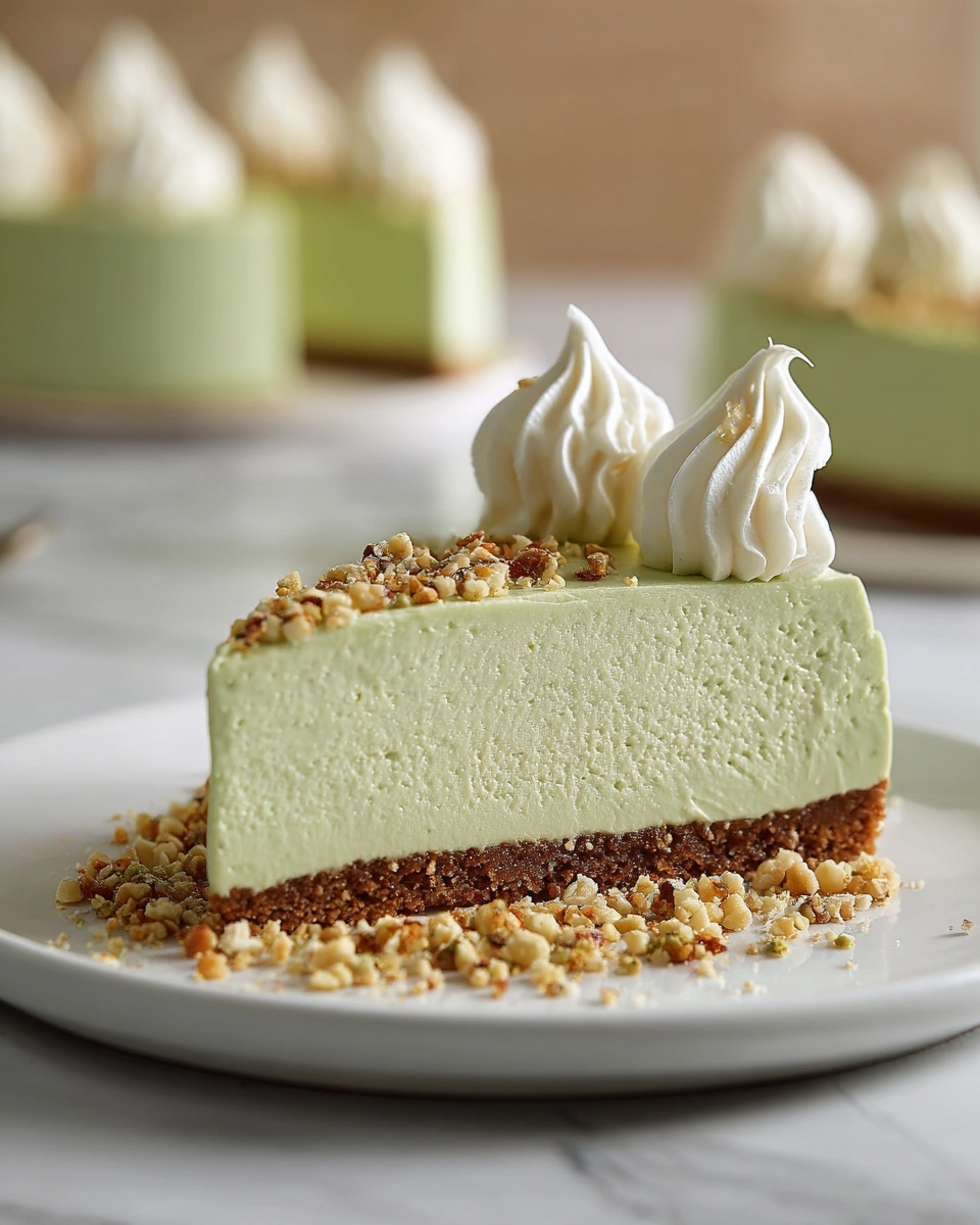 Pistachio Cheesecake Recipe - Recipe Image