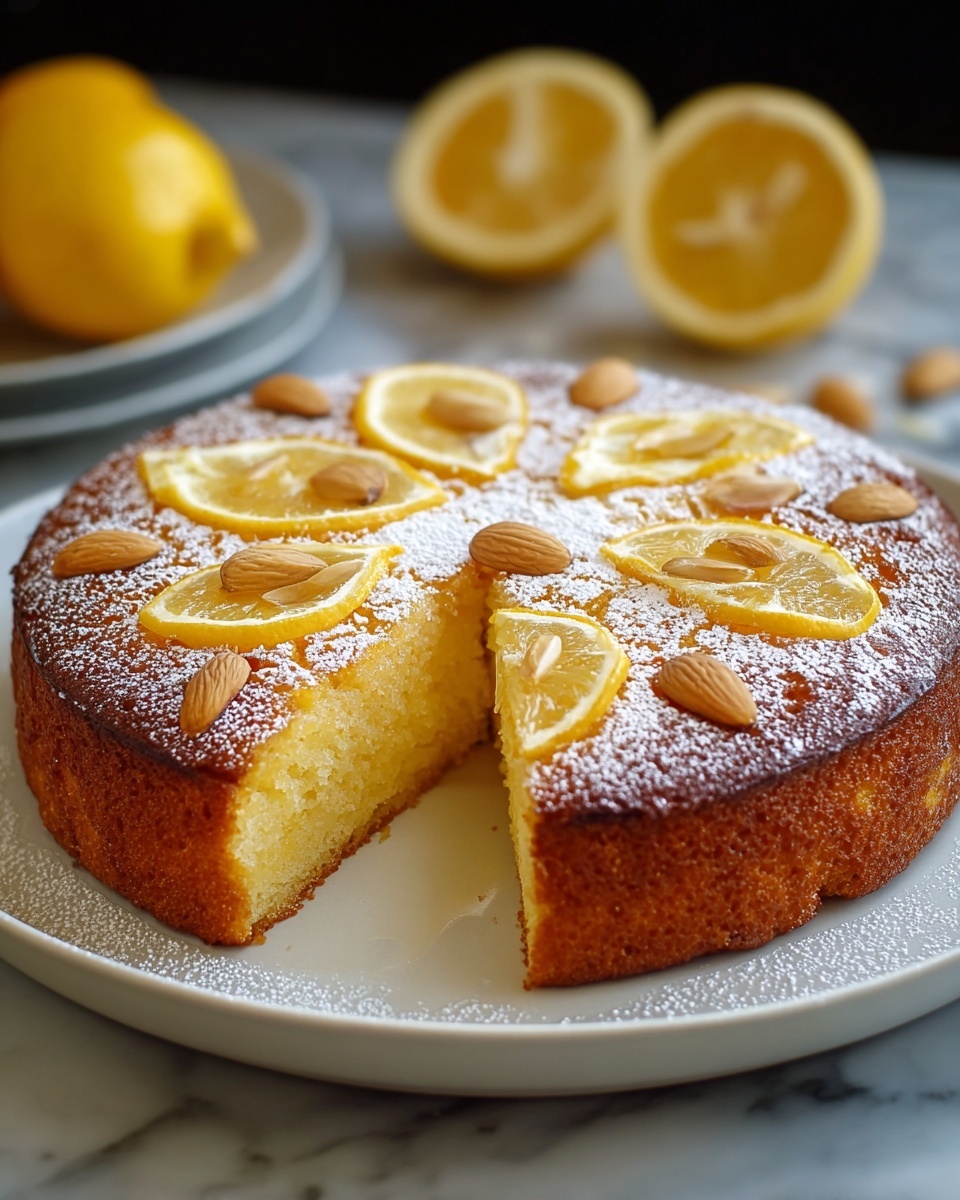 Delightful Citrus Almond Cake Recipe - Recipe Image