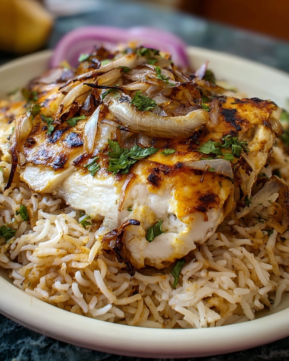 French Onion Chicken & Rice Casserole Recipe - Recipe Image