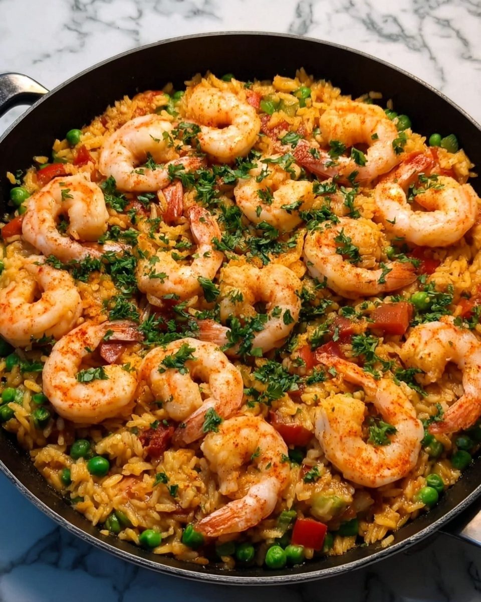 Easy Seafood Paella Recipe - Recipe Image