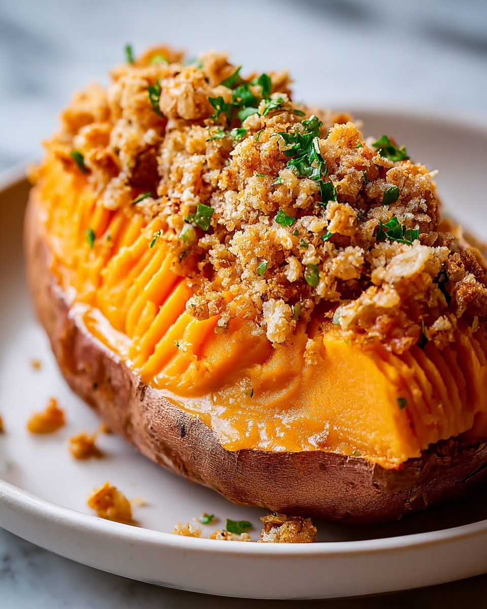 Sweet Potato Shepherd’s Pie with Lentils and Herb Mashed Topping Recipe - Recipe Image