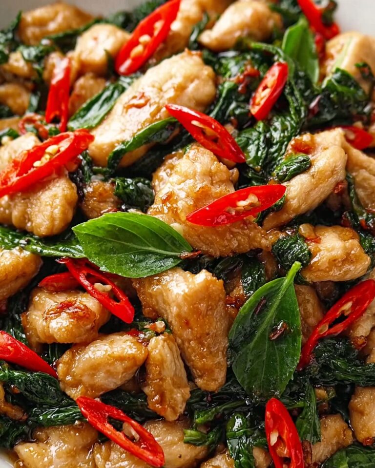 Thai Basil Chicken Recipe