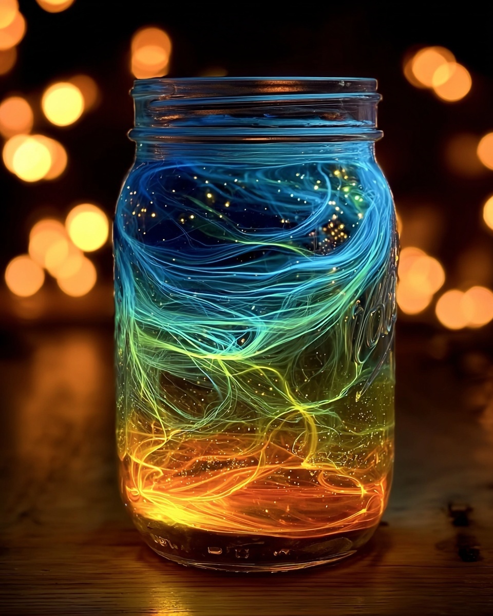 Glowing Fireworks in a Jar Recipe - Recipe Image