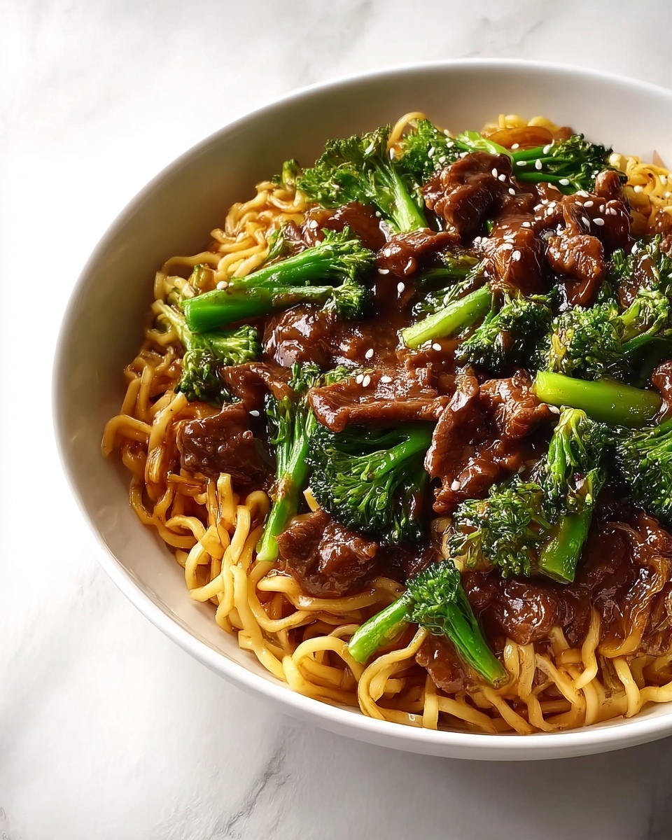 Beef and Broccoli Lo Mein Recipe - Recipe Image