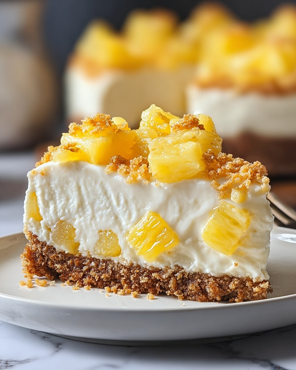 Pineapple Heaven Cheesecake Recipe - Recipe Image