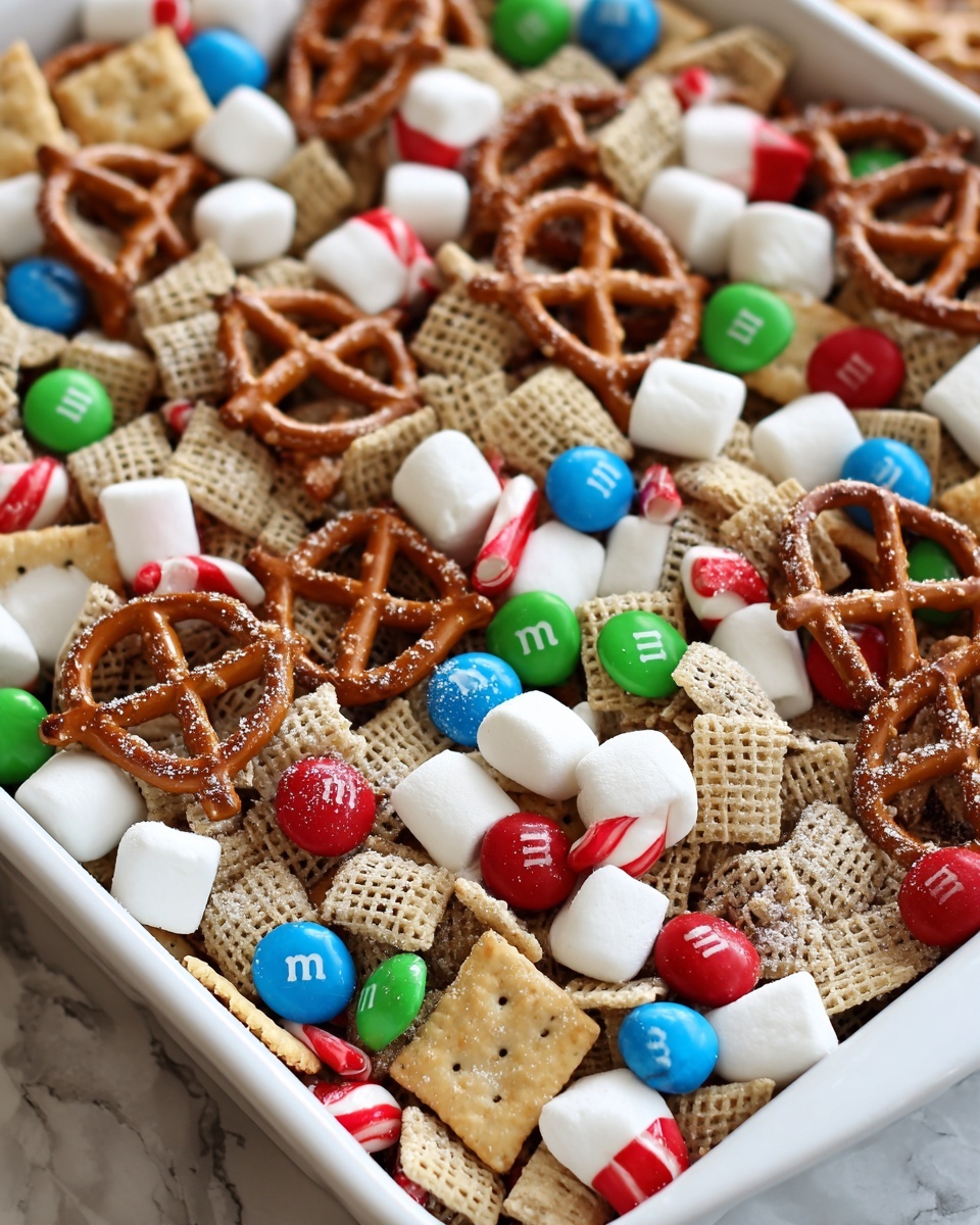 Elf Snack Mix - Sweet, Crunchy, and Festive Recipe - Recipe Image