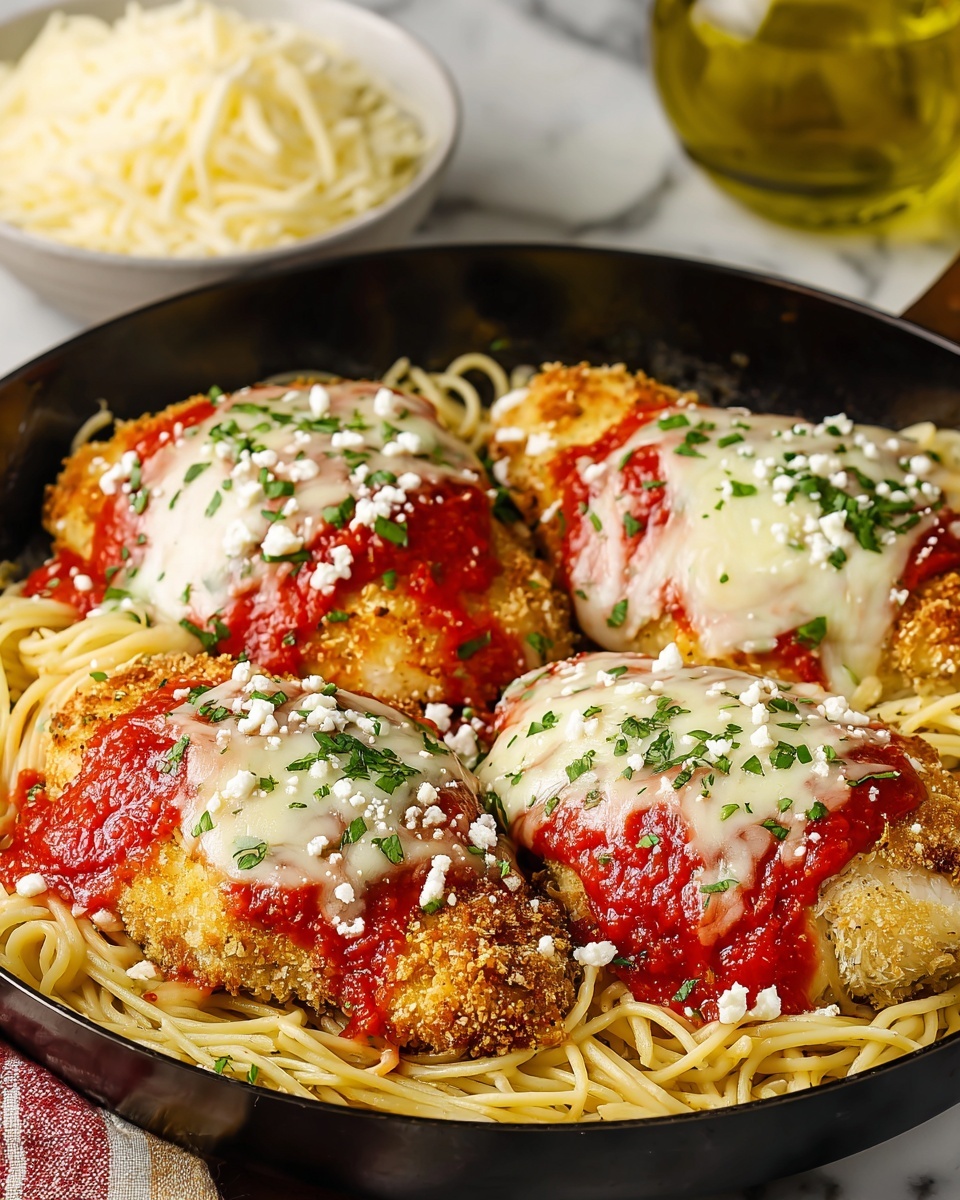 Creamy Chicken Parmesan Recipe - Recipe Image