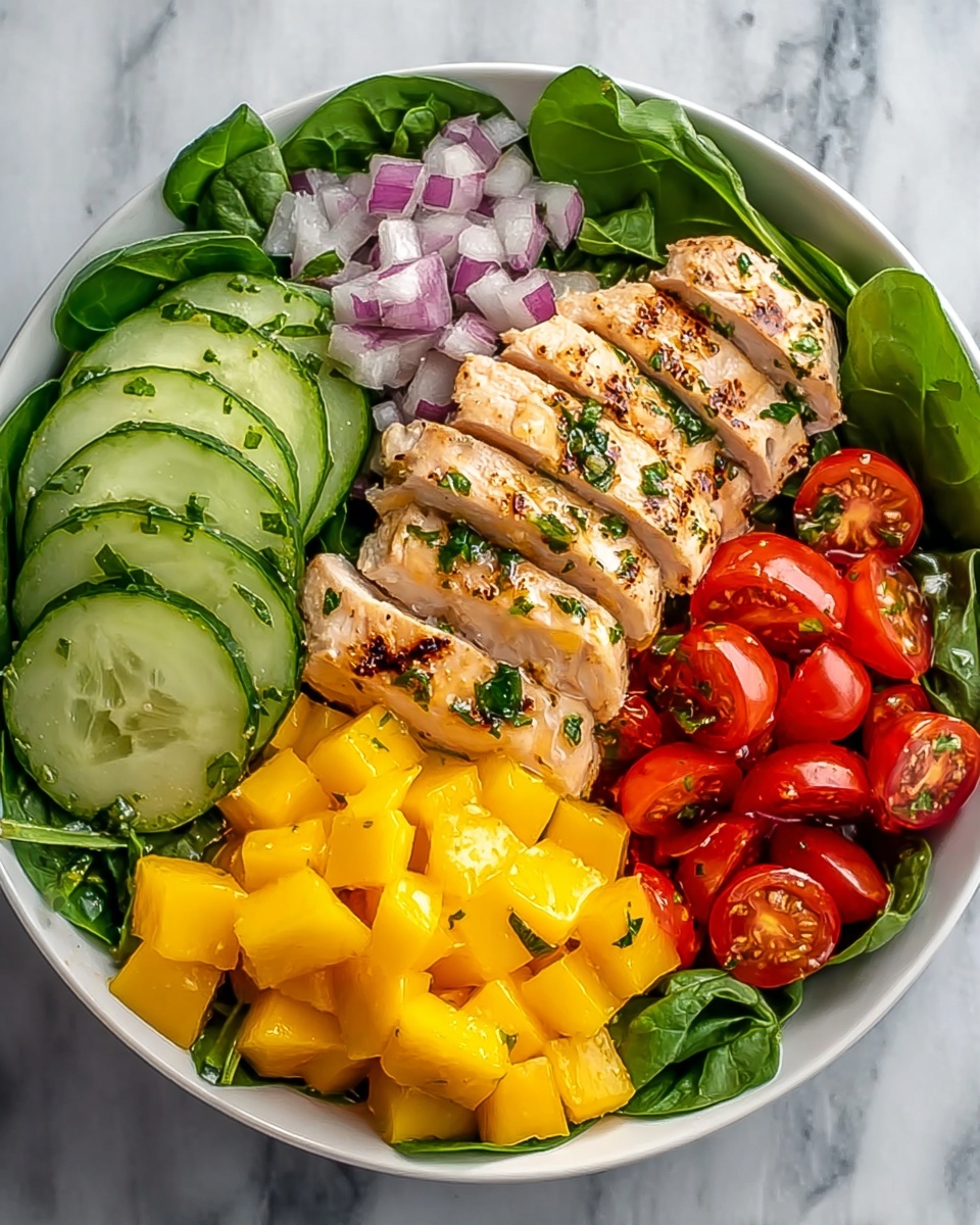 Chicken Mango Salad Recipe - Recipe Image