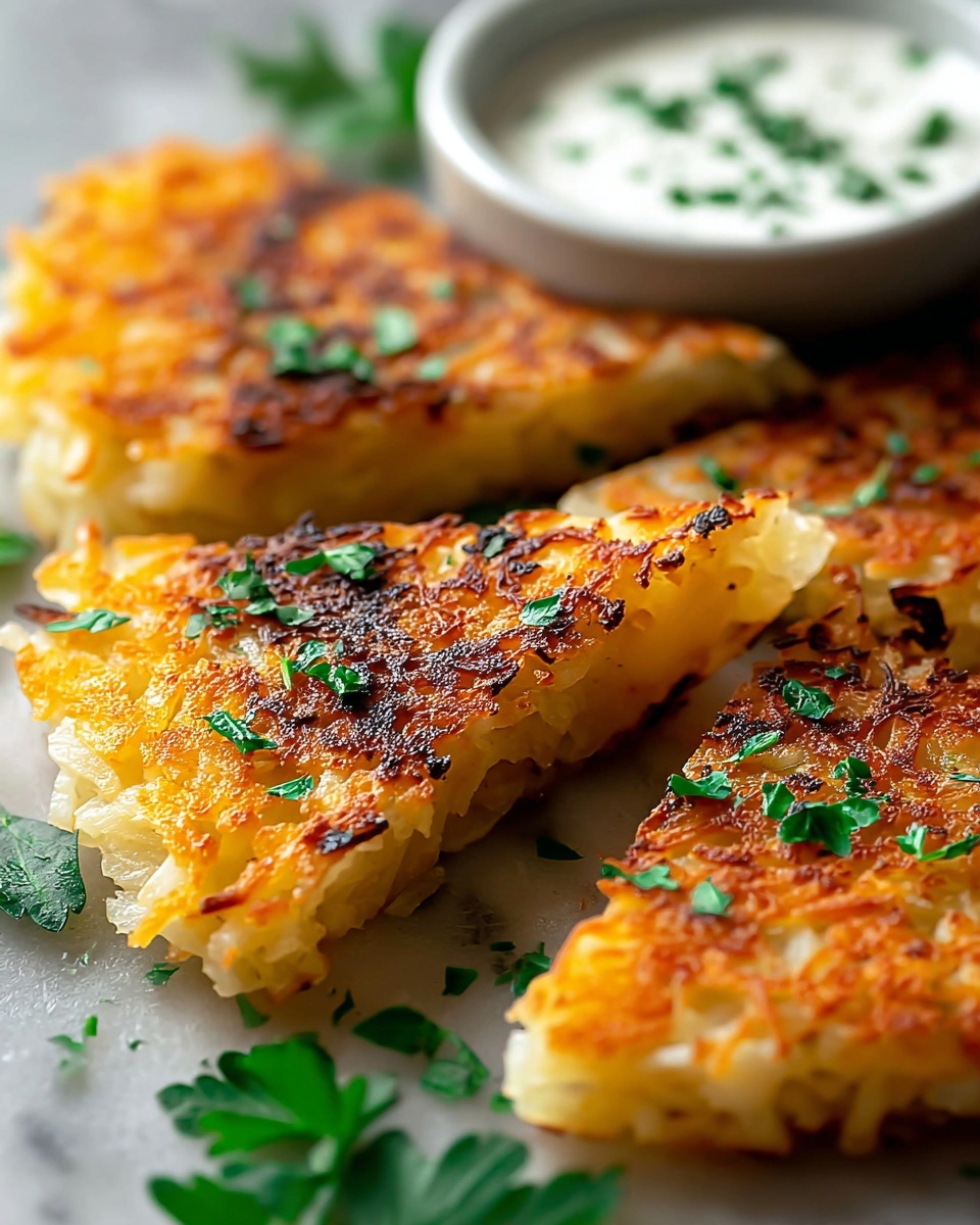 Crispy Cheesy Hash Browns Recipe - Recipe Image