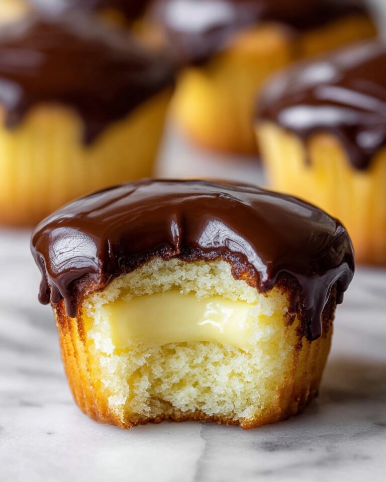 Boston Cream Pie Cupcakes Recipe
