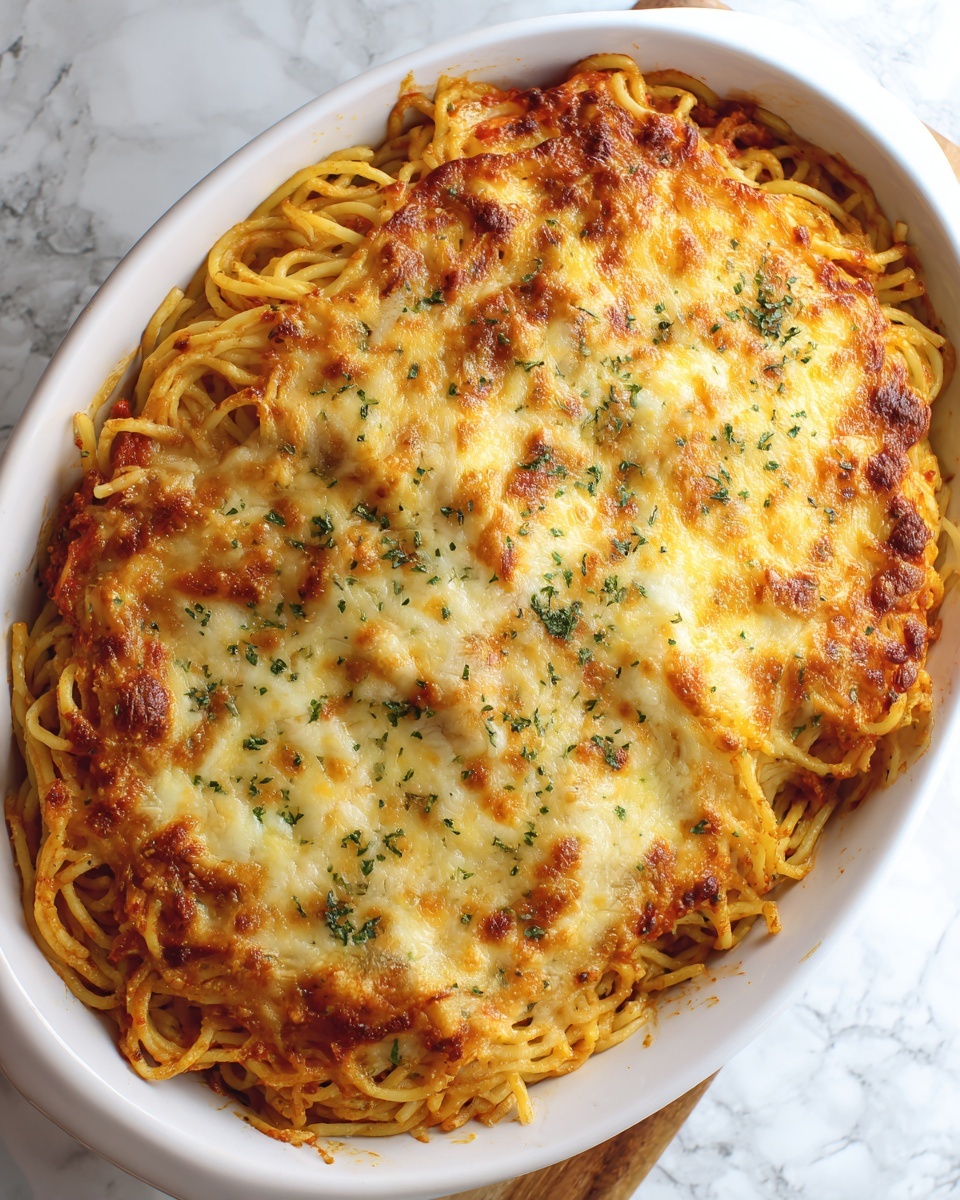 Baked Spaghetti Recipe - Recipe Image