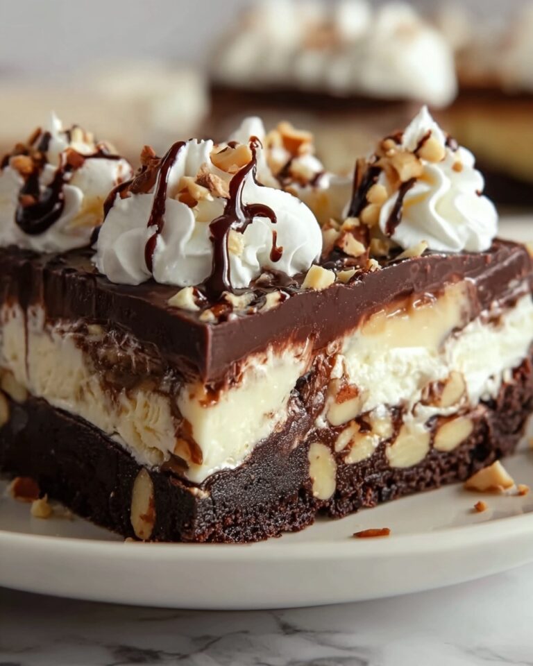 Hot Fudge Sundae Brownie Cheesecake Recipe