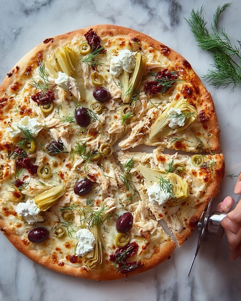 Chicken Tzatziki Pizza Recipe