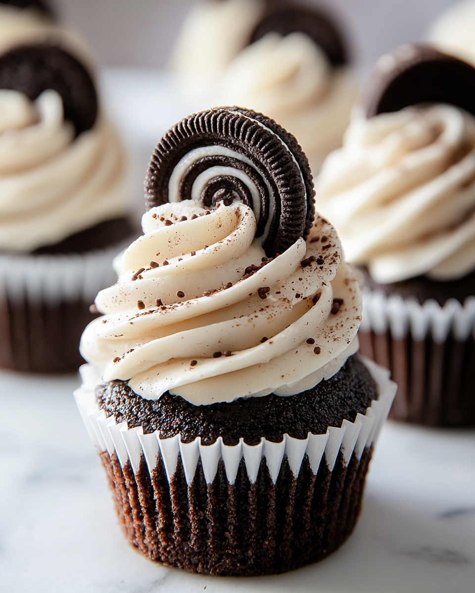 Cookies and Cream Cupcakes Recipe - Recipe Image
