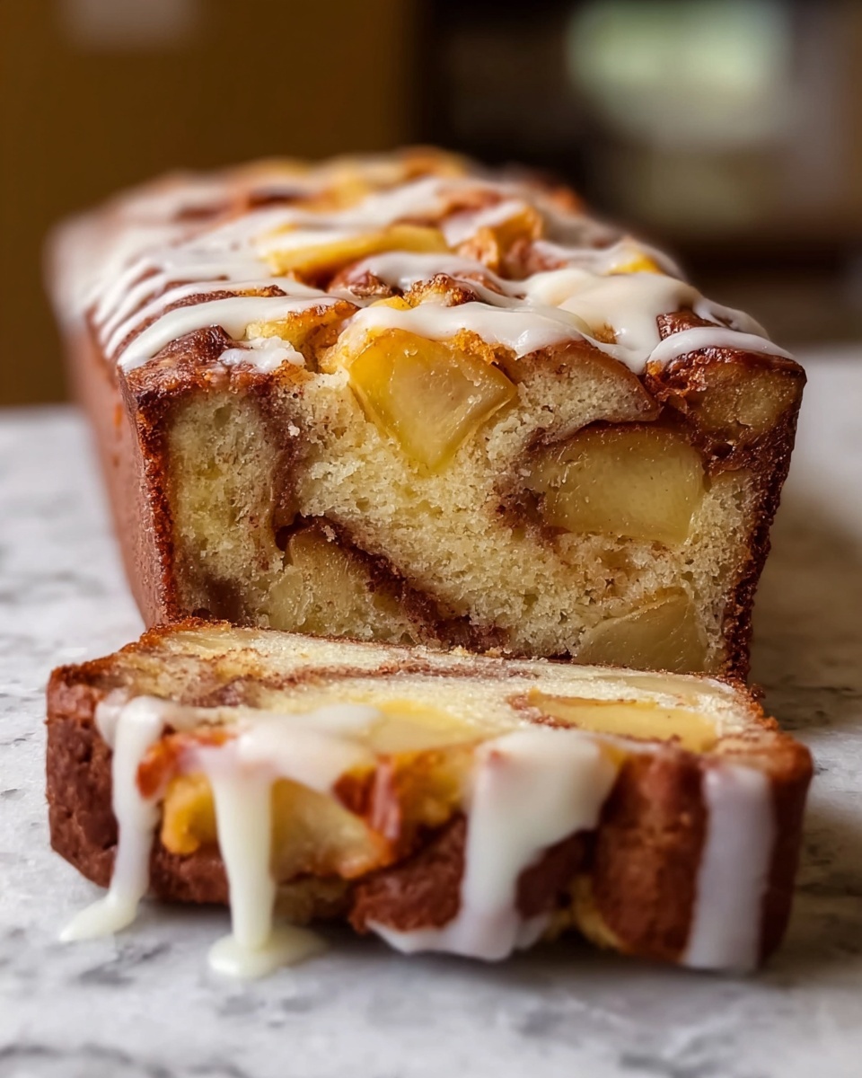 Homemade Apple Cinnamon Swirl Loaf Recipe - Recipe Image