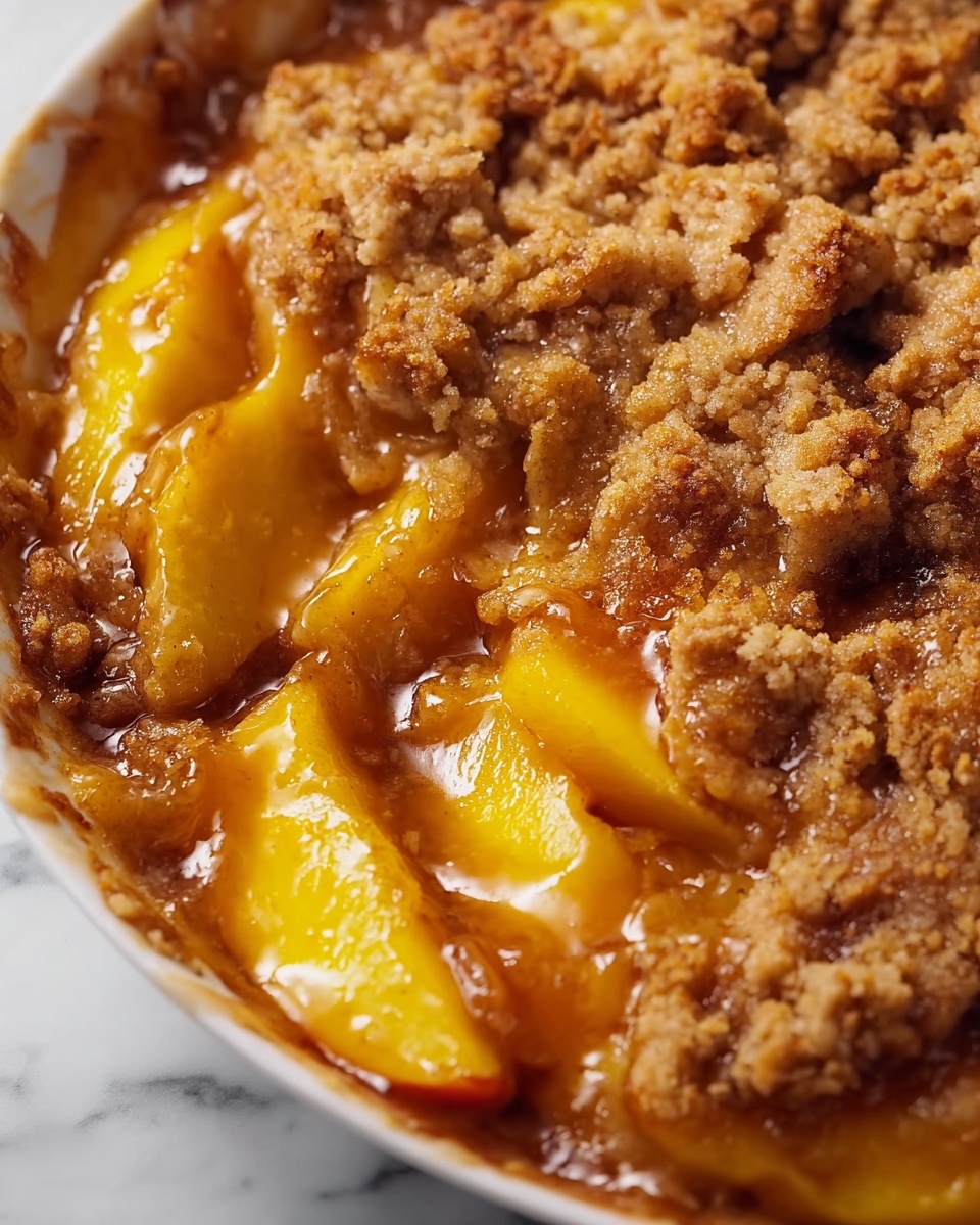 Double Crust Brown Butter Peach Cobbler – The Best 2-Crust Recipe That’ll Blow Your Mind Recipe - Recipe Image