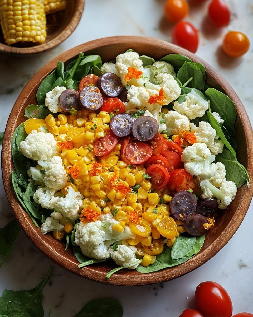 Ranch Cauliflower Salad Recipe - Recipe Image