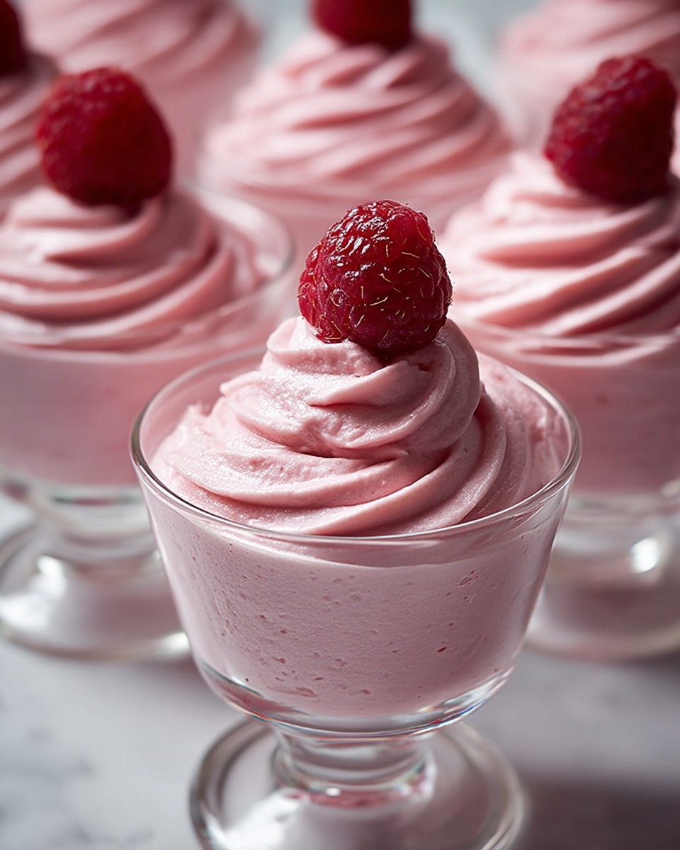 Raspberry Mousse Dessert Recipe - Recipe Image