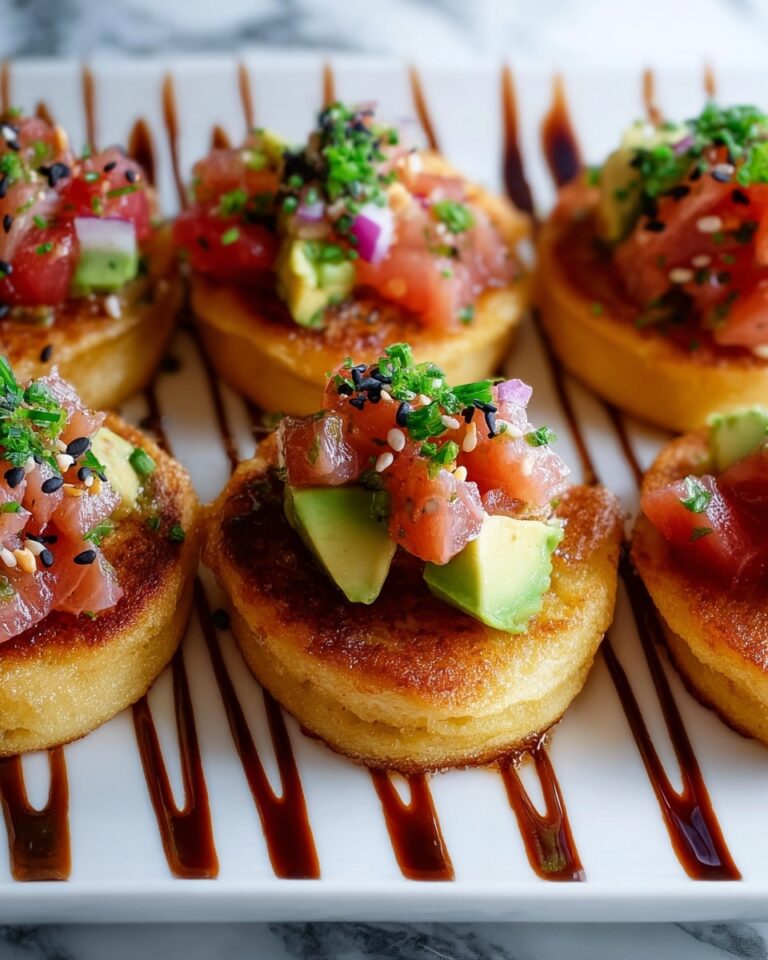 Mini Tuna Tostadas Recipe