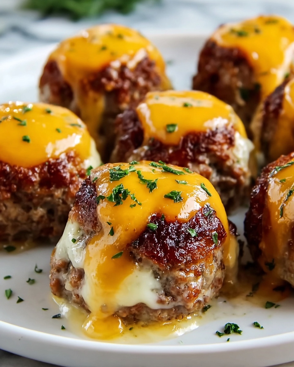 Cheese-Stuffed Meatballs Recipe - Recipe Image