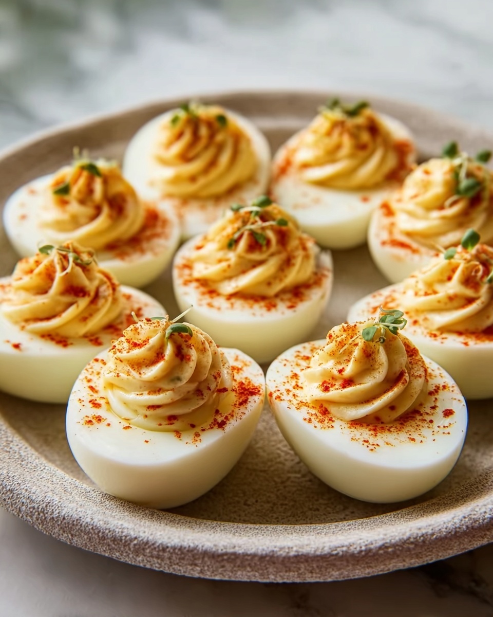 Classic Deviled Eggs Recipe - Recipe Image