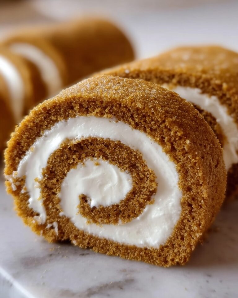 Pumpkin Roll with Cream Cheese Filling Recipe