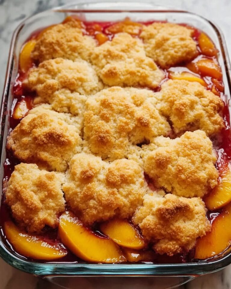 Easy Peach Cobbler Recipe