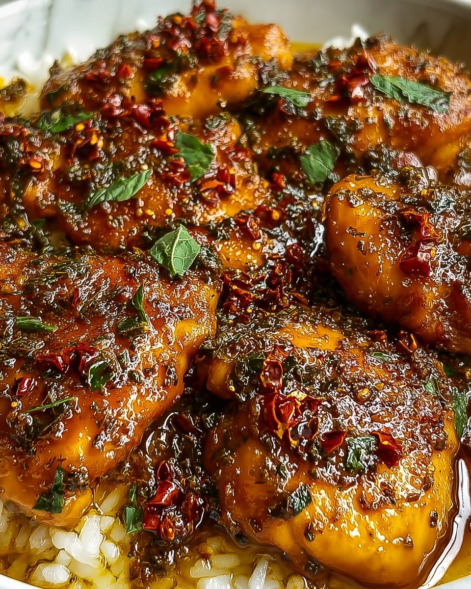 Honey Garlic Chicken Recipe - Recipe Image