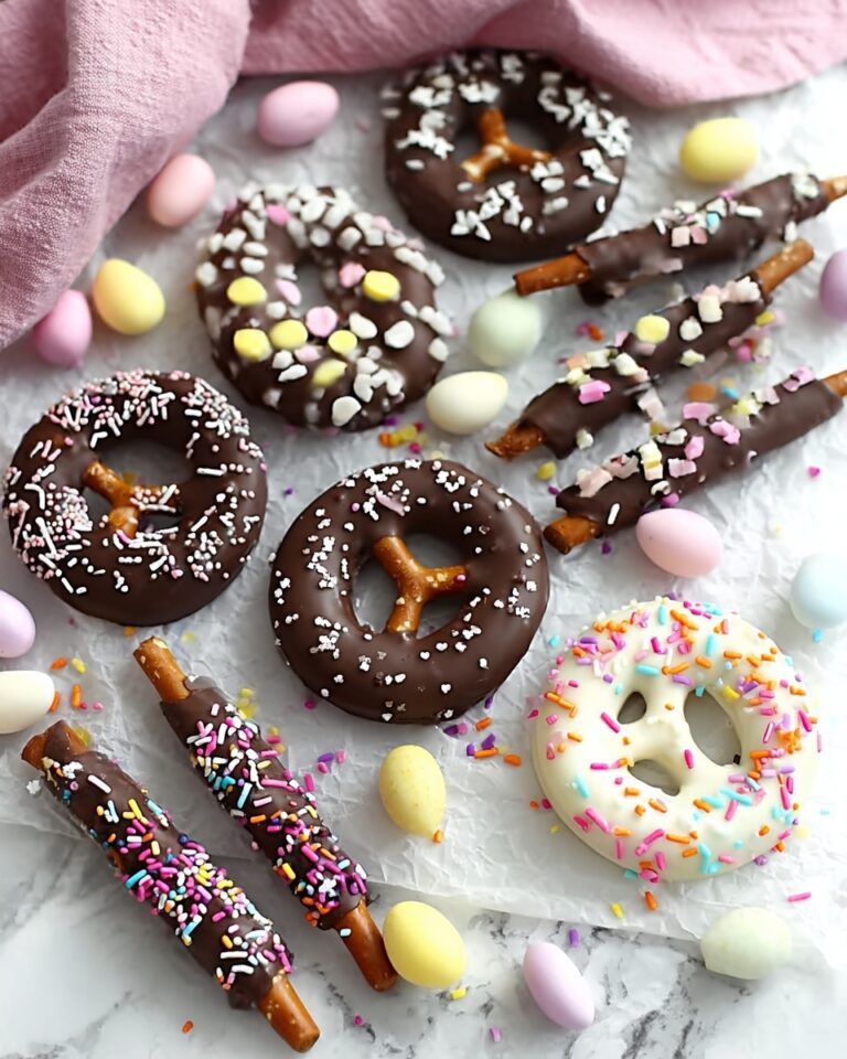 Best Chocolate Covered Pretzels for Easter Recipe