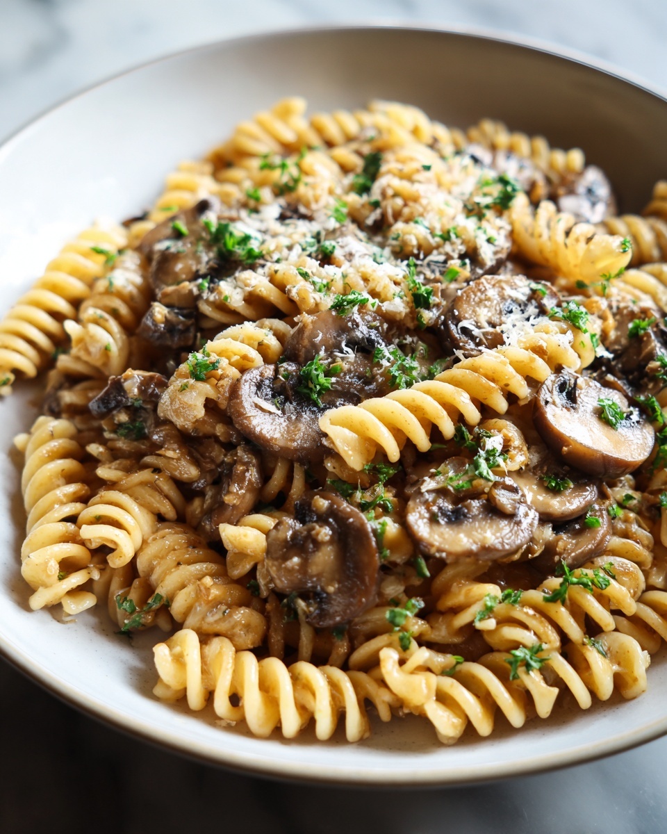 Brown Butter Mushroom Pasta Recipe - Recipe Image