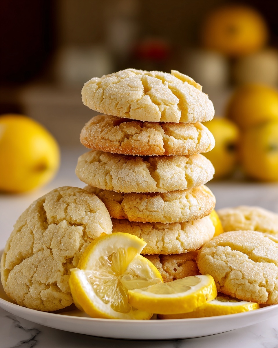 Lemon Pound Cake Cookies Recipe - Recipe Image