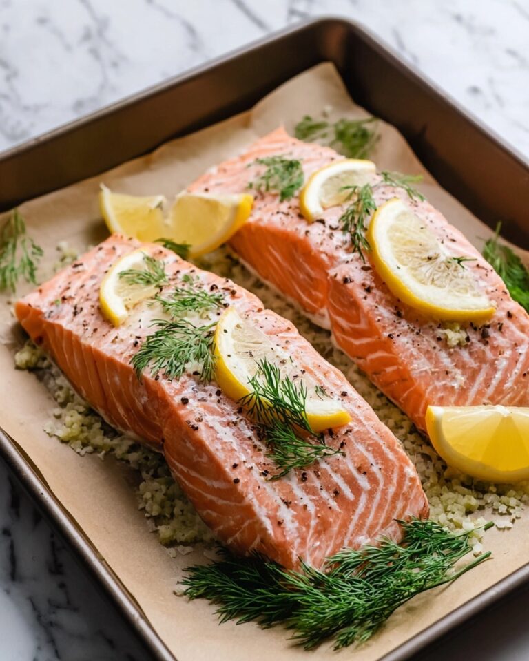 Lemon-Dill Baked Salmon Recipe