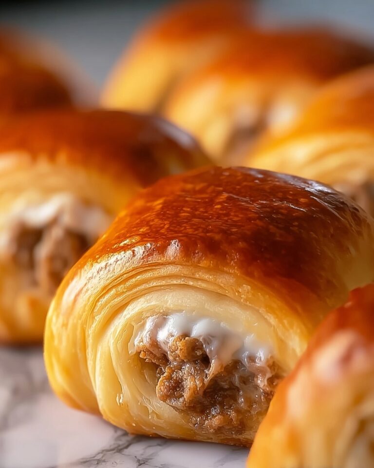 Sausage Cream Cheese Crescent Rolls Recipe