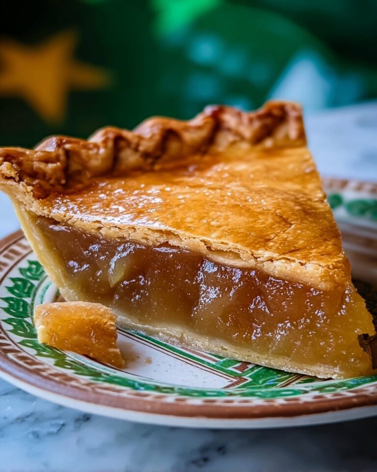 Grandma’s Pickle Pie Recipe