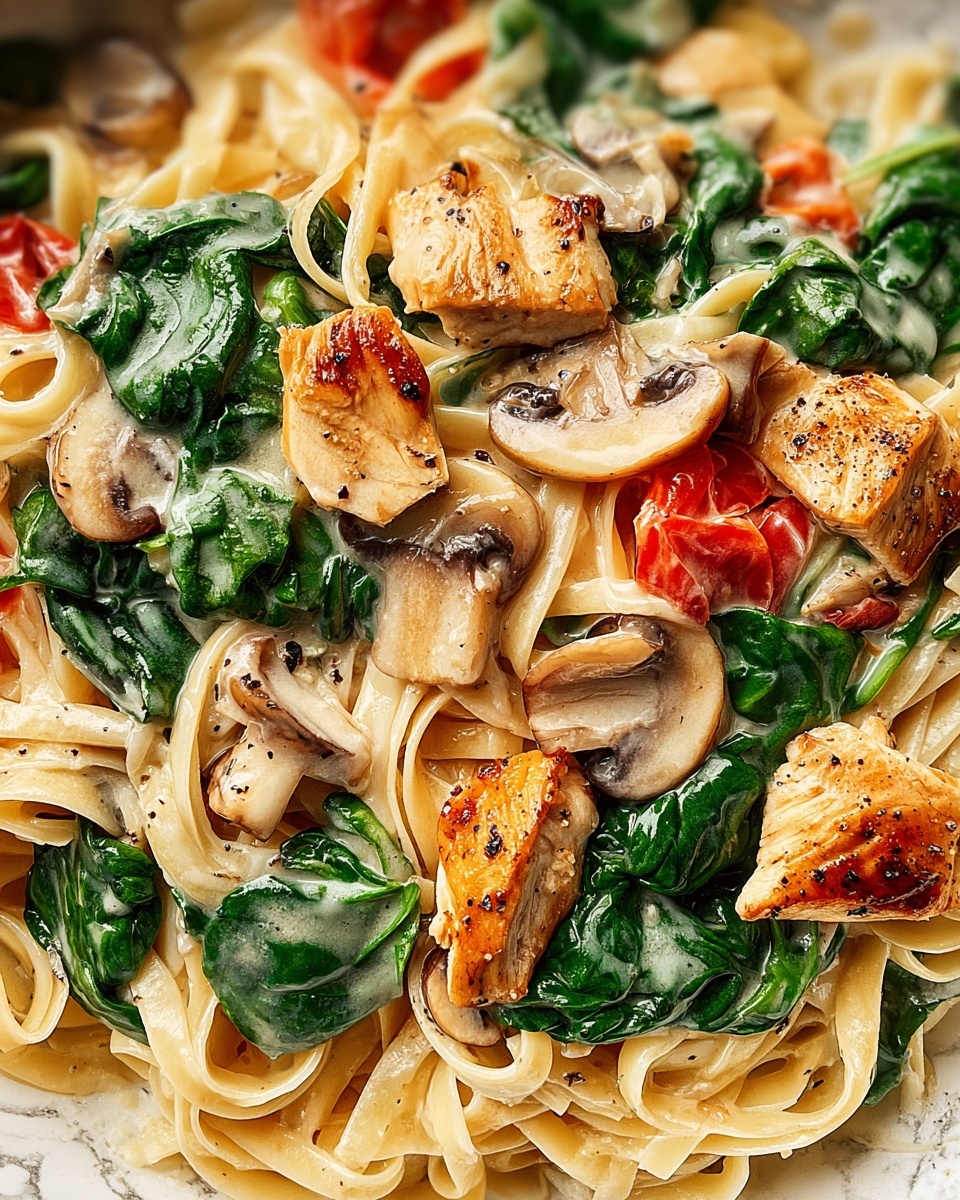 Creamy Tuscan Chicken Pasta Recipe - Recipe Image