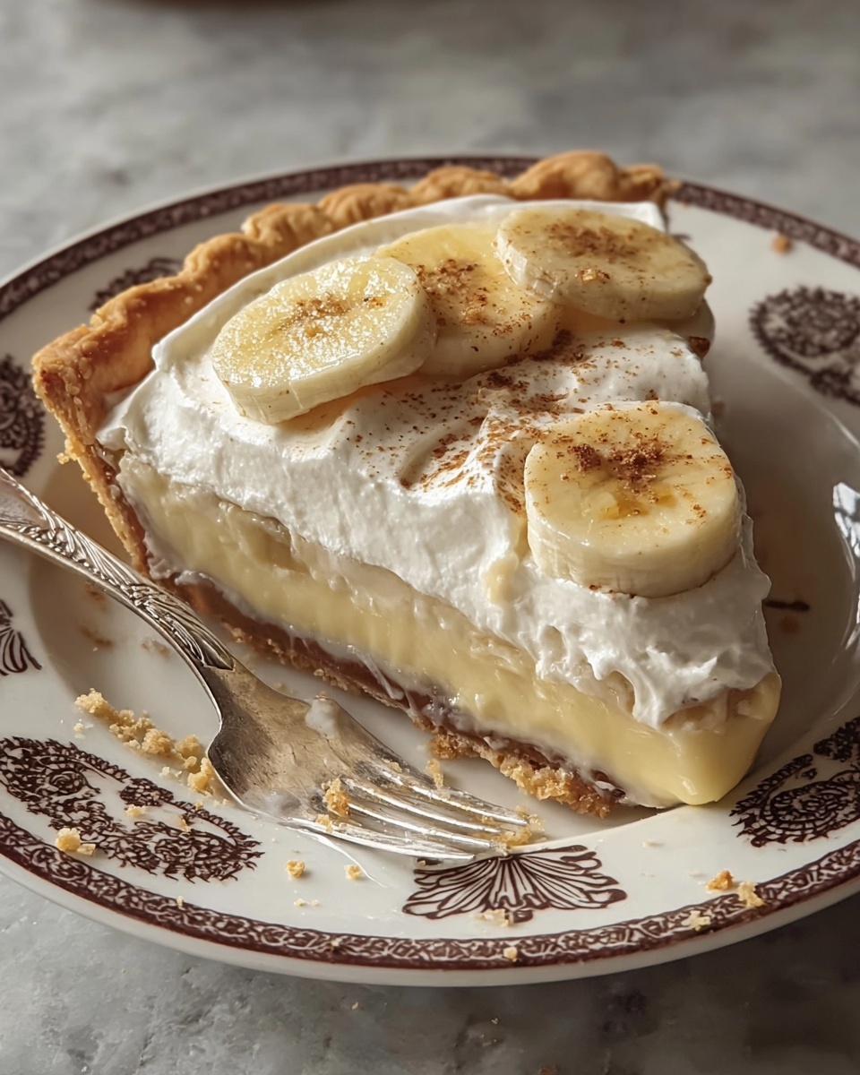 Old-Fashioned Banana Cream Pie Recipe - Recipe Image